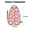 thumbnail image 2 of Fuzoiu Realistic Maple Leaf Print 2 Pack Kick Mat Back Seat Protector With 3 Storage Pockets, Universal Car Seat Back Organizer For Kids Pets, Waterproof Backseat Protector For Most Car, 2 of 8