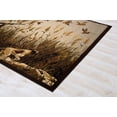 thumbnail image 4 of Lodge, Cabin Hunting Accent Area Rug - Modern Design Cabin Area Rug - Abstract, Multicolor Design- Hunting Dogs/Duck/Jungle, 4 of 11