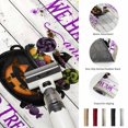 thumbnail image 5 of 2x3 Ft Entryway Area Rug, Purple Halloween Kitchen Rug Runner Washable Floor Mat, Pumpkins Spooky Spiders Candy Polka Dot Non Slip Indoor Door Mat Throw Carpet for Bathroom Living Room Bedroom, 5 of 8
