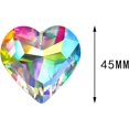 thumbnail image 4 of 6pcs 50mm Crystal Heart Prism Suncatcher Window Sun Catchers Crystals Hanging Decorations Rainbow Maker Pendant Christmas Ornaments, 4 of 7