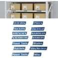 thumbnail image 2 of Toolbox Drawer Tags, 3D Magnetic Tool Box Labels, 12 Pieces, Reusable Toolbox Organization Stickers, Strong Embedded Magnet, Easy to Read Printing for Quick Identifying Tool Box Drawers, 2 of 5