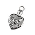 thumbnail image 1 of Stainless Steel Heart Cremation Urn Keepsake Memorial Pendant Yuyangstore La cremación colgante, 1 of 6