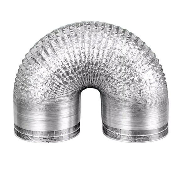 Aluminum Foil Pipe Ventilation Duct 100mm Diameter Aluminum Foil steel Wire Flexible Duct Ventilation For Heating Ventilation