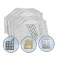 thumbnail image 2 of Vorwerk Vk135 Vk136 369 Vacuum Cleaner Dust Bag Filter Replacement Kit, 2 of 5