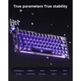 thumbnail image 2 of Teclado para juegos GravaStar Mercury V60 Pro 60% HE Magnetic, 2 of 7