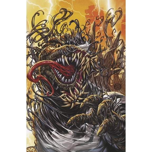 Godzilla Destroys the Marvel Universe #2F VF ; Marvel Comic Book