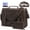 Coffee, variant on 15.6 Inch Messenger Bag for Men Flap Vintage PU Leather Laptop Bag Work Briefcase with Wallet Satchel Computer Bag,Brown