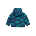 thumbnail image 2 of Rokka&Rolla Toddler Boys' Car Pattern Coat Kids' Fleece Lined Jacket, 2 of 7