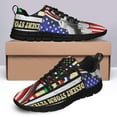 thumbnail image 4 of Desert Storm Veteran America Running Shoes Sneakers Mesh Black Size 3.5, 4 of 5