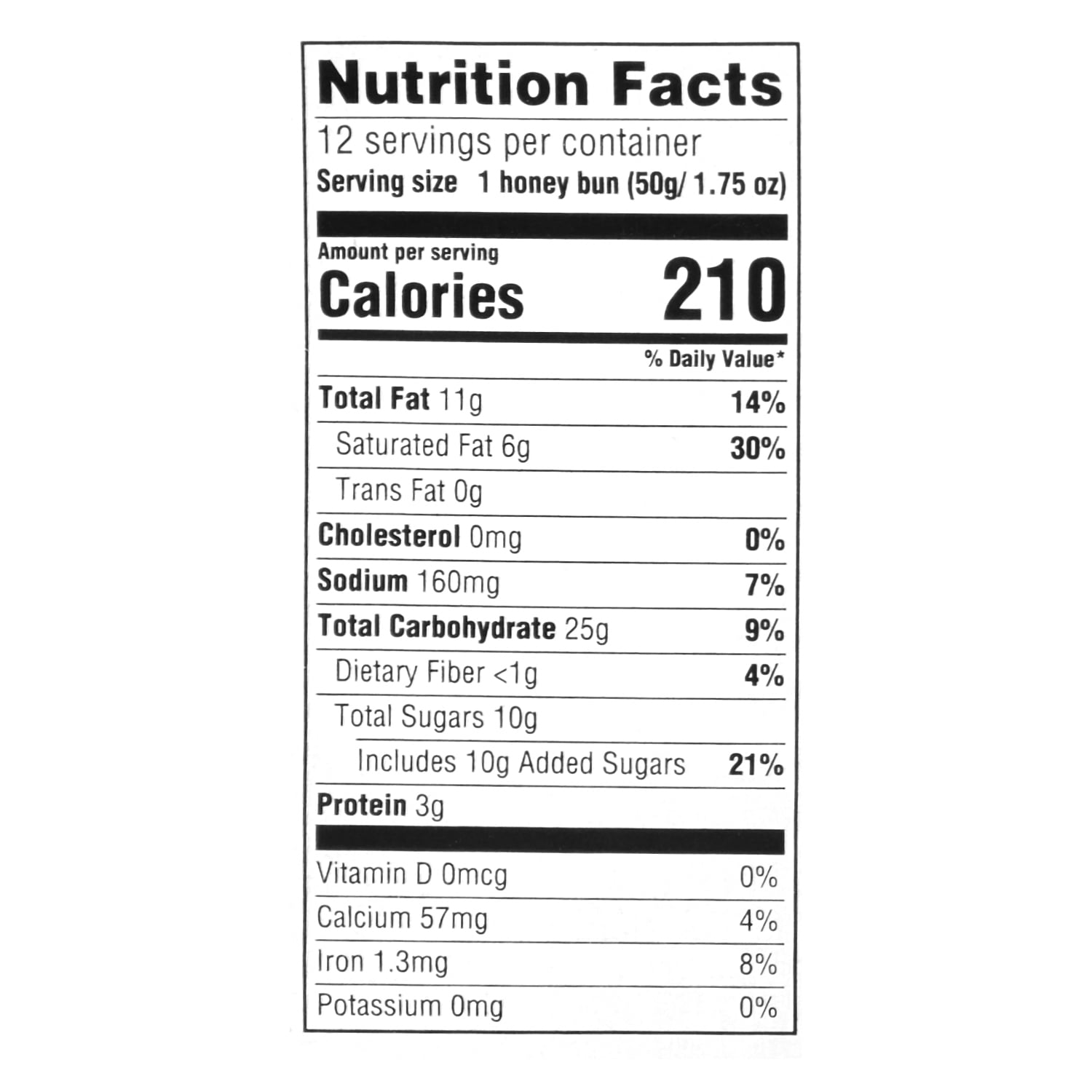 Printable Honey Nutrition Label - Printable Word Searches