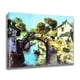 thumbnail image 2 of Póster de paisaje de aldea acuática de Jiangnan, pintura decorativa, lienzo, arte de pared, carteles para sala de estar, pintura para dormitorio, estilo marco, 12 x 18 pulgadas (30 x 45 cm), 2 of 8