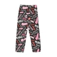 thumbnail image 5 of Daiia Various Languages Mother Men's Sleep Pant with Pockets and Drawstring,Pajama Pants-X-Large, 5 of 9