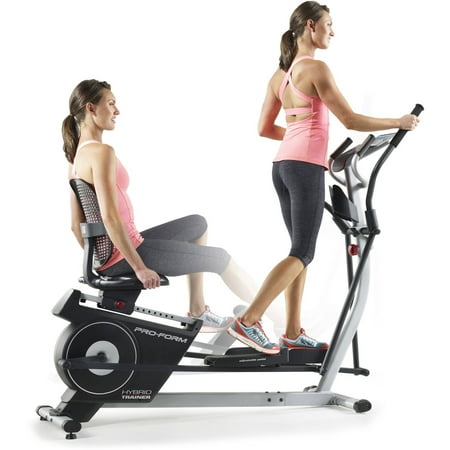 ProForm Hybrid Trainer Elliptical & Recumbent Bike, iFit (Best Elliptical For Runners)