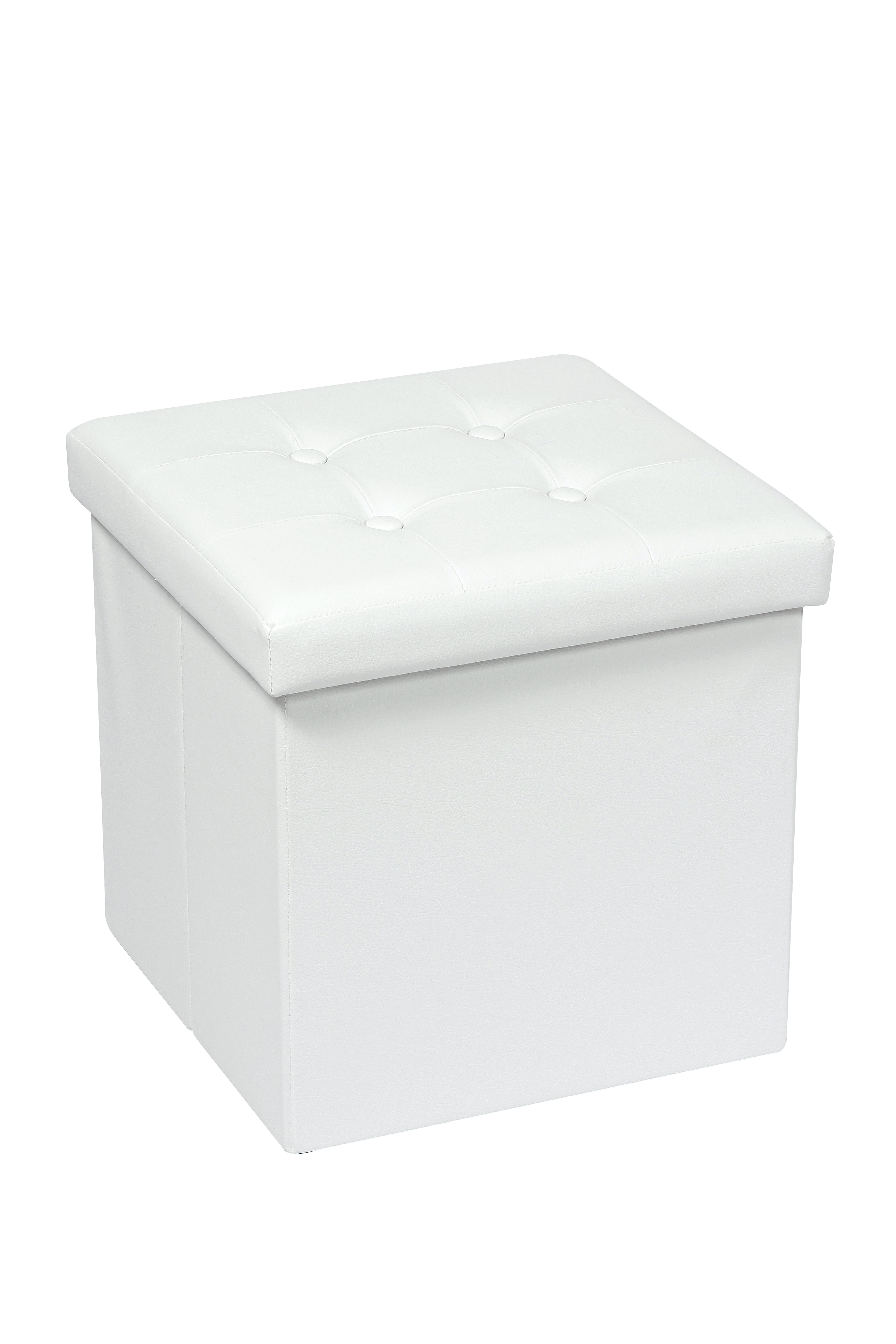 15" x 15" x 15" Storage Ottoman Cube / Footrest Stool / Puppy Step