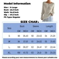 thumbnail image 3 of Fashion Women's Casual Plus Size Shirt Tunic Long Sleeve Solid Color Top Pleated Casual V-Neck Lightweight Blouse Top, 3 of 5