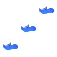 thumbnail image 4 of Yuarrent Hermosa Ajustable Apretado Cadera Entrenador Glúteos Ejercitador Entrenamiento Azul Type1 NO1, 4 of 6