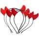 thumbnail image 5 of 4 Uds. Diadema con cuernos de diablo para Halloween, diademas con cuernos, accesorio para vestido elegante, 5 of 6