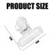 thumbnail image 3 of 1 pcs 50mm Clear Plastic Clips Clamps Multi Purpose Plastic Food Snack Sealing Clip Long Tail Clamps,L, 3 of 4