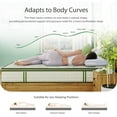 thumbnail image 2 of TechForma Queen Mattress, 14” Hybrid Mattress, Pocket Spring Design, Motion Isolation, Wave Design & Reinforced Edge, Medium Firmness, 2 of 9