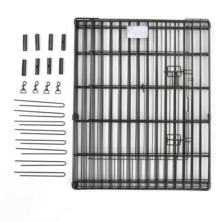 Free Shipping MidWest Home for Pets Dog Foldable Metal Exercise Playpen with Door 48 H Walmart