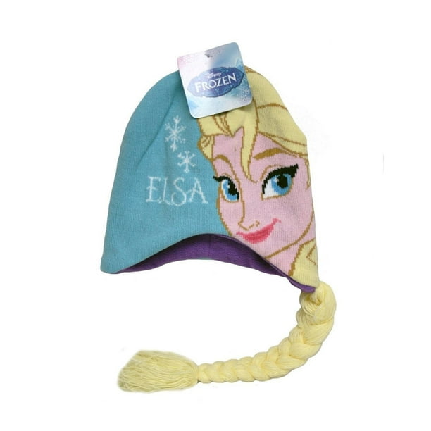 Abg Disney Frozen Elsa Girls Winter Beanie Hat 