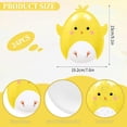 thumbnail image 2 of Chick Paper Plates Cartoon Yellow Chicken Shape Disposable Plates for Party Tableware, 2 of 4