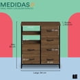 thumbnail image 4 of Mubson Comoda con 6 Cajones y 3 Repisas Osan, 4 of 5