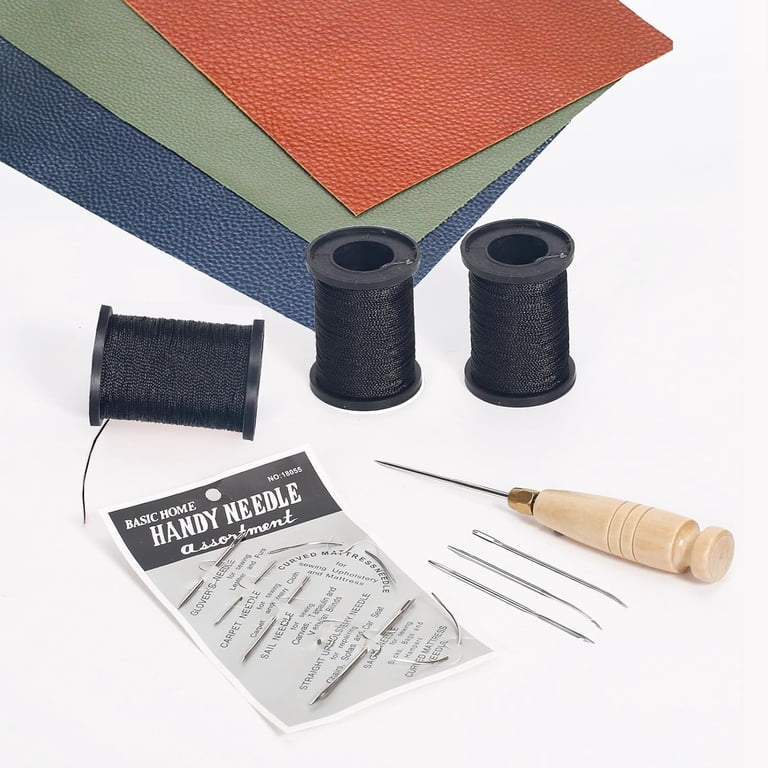 Threadin Sewing BZCOE 3-Spool Nylon Thread for Sewing, Each 80 Yards Thick Thread Kit ...