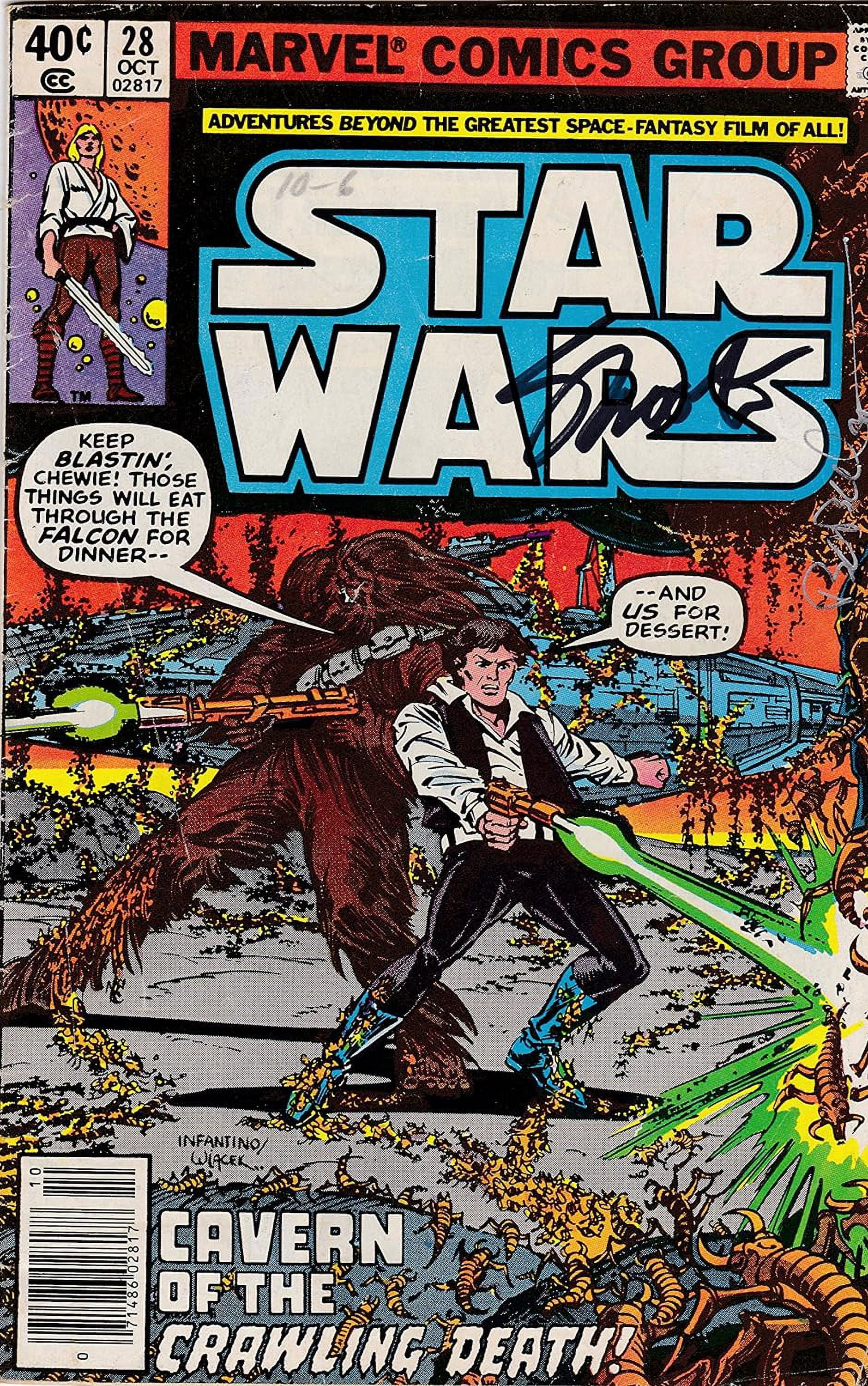 Marvel 1977 Star Wars #28 Signed by Jim Shooter & Bob Wiacek
