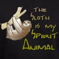 thumbnail image 3 of CafePress - The Sloth Is My Spirit Animal Hoodie (Dark) - Pullover Hoodie, Classic, Comfortable Hooded Sweatshirt, 3 of 4