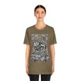 thumbnail image 4 of Surviving Zombie Through Skulls Apocalypse Unisex Jersey Short Sleeve Tee, 4 of 10