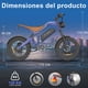 thumbnail image 2 of Bicicleta Eléctrica Honey Whale K6 Pro Azul, 2 of 8