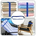 thumbnail image 6 of BCZHQQ 5 Pack Towel Bands,Towel Craber for Beach Chair,Rubber Towel Clips for Pool Chair,Must Haves Beach&Cruise Accessories,Towel Holder for Cruise Chairs,Perfect Alternatives for Towel Clips, 6 of 7