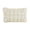 Clear, variant on Cream Quilted Puffy Lumbar Throw Pillow, Soft Bubble Tufted Rectangular Decorative Cushion for Sofa, Bed and Living Room Accent
