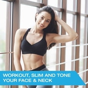 Jawline Exerciser by Tilcare - Jaw Exerciser for Men & Women that Helps to Workout Your Jaw, Neck and Tone Your Face with Exercise - Jawline Exerciser for Your Jawline - 3-Pack 40, 50, 70 lb