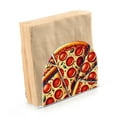 thumbnail image 2 of Delicious Original Pepperoni Pizza Napkin Holders for Tables Napkin Stand Paper Holder Organizer Tabletop Tissue Box Dispenser, 2 of 8