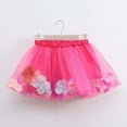 thumbnail image 5 of WMQPNNS Tutu for Girls Skirts, Multi-Layered Colorful Flower Tutu Dance Skirts for Toddler Girls Birthday Party Favors for Age 2-4 Years, Hot Pink, 5 of 5