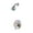 Brushed Nickel, variant on Pfister LJ89-020C T/S PI Shower Trim Kit 1.8GPM CR JP 12PC