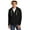 Black, variant on Next Level Unisex Beach Fleece Full-Zip Hoodie