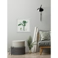 thumbnail image 4 of Parvez Taj Monstera Leaf in Glass Framed Painting Print, 4 of 6