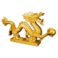 thumbnail image 1 of Estatua china de Fengshui BLESIY Figura de Dragón dorado 15x35x9cm, 1 of 8