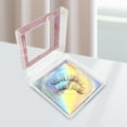 thumbnail image 1 of Pestañas Postizas shamjiam 3D Cosméticos Vacíos Cuadrados Plata, 1 of 9