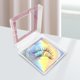 thumbnail image 4 of Caja vacía para pestañas postizas 3D con bandeja transparente y diamantes de imitación para el cuidado de las pestañas de niñas. Rosa Rojo Plata, 4 of 9