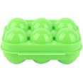 thumbnail image 4 of Bandeja organizadora de huevos de color verde con asa y capacidad para 6 huevos, 4 of 8