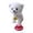 B, variant on Interactive Electric Plush Dog Toys with Sound,Touch Activated Pet Simulator Sings and Sticks Out Tongue,Lifelike Barking Stuffed Companion for Kids,Requires 3 AA Batteries,E