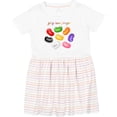 thumbnail image 3 of Inktastic Jelly Bean Prayer Girls Toddler Dress, 3 of 5
