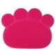 thumbnail image 2 of Alfombrilla para arena para mascotas, almohadilla de alimentación, puerta antideslizante, impermeable, color rojo Rosa roja, 2 of 7