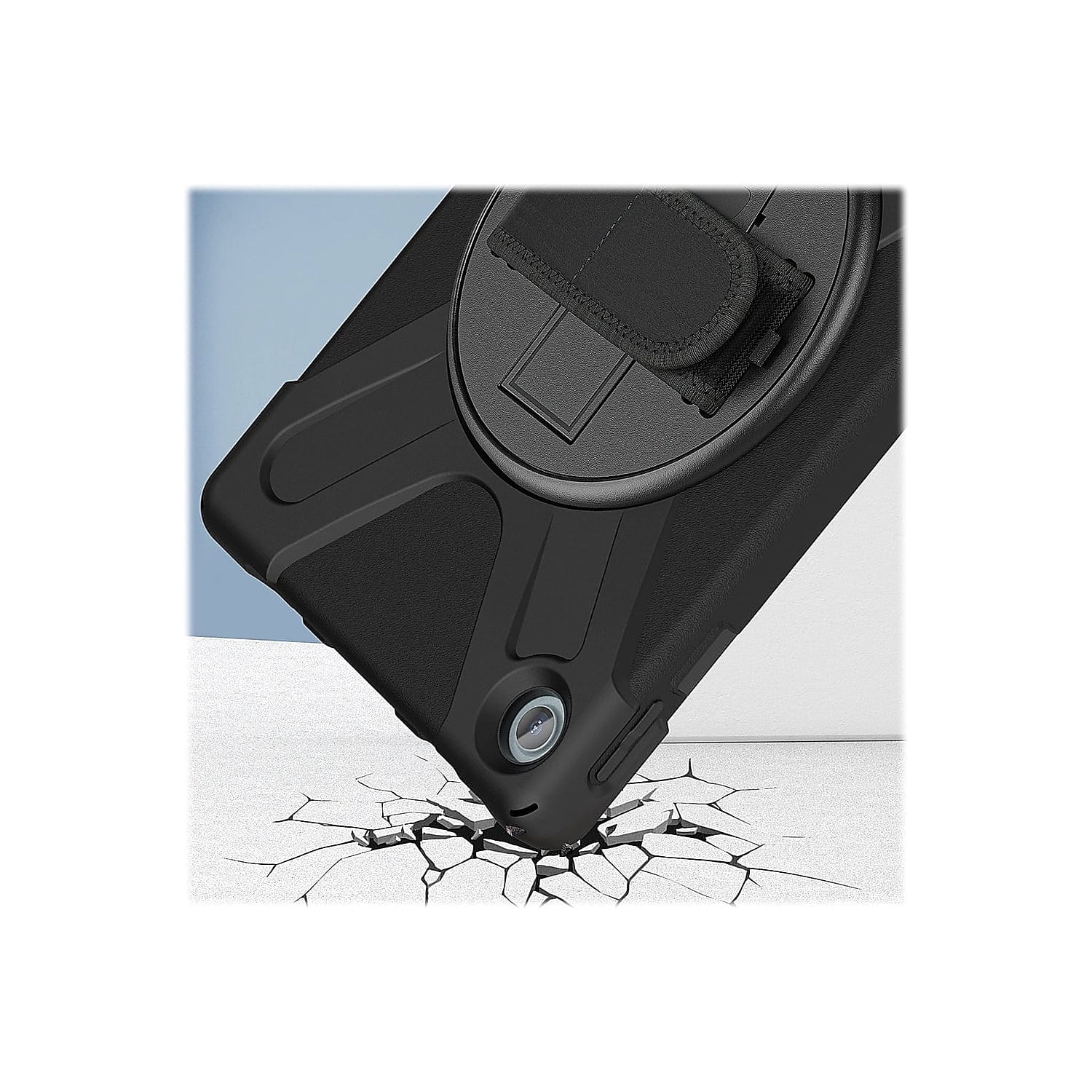 Saharacase Protection Hand Strap Series Case For Lenovo Tab M10 Plus (3rd  Gen) Black (tb00266) : Target