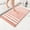 Hot Pink, variant on Mecorevxz Extra Thick Microfiber Striped Door Mat - Non-Slip Bathroom Kitchen Entry Rug Water-Absorbent Floor Mat for Bathroom Kitchen Doorway Foot Mat,Hot Pink