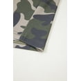 thumbnail image 5 of Women's Green Camo Shorts with Elastic Waist – Casual Plus Size Summer Style, 4X, 5 of 10